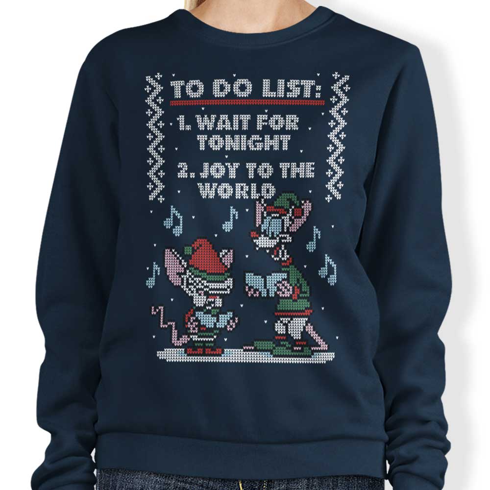 Christmas List Sweater - Adult & Kids T-Shirts, Sweatshirts & Hoodies apparel design preview 1