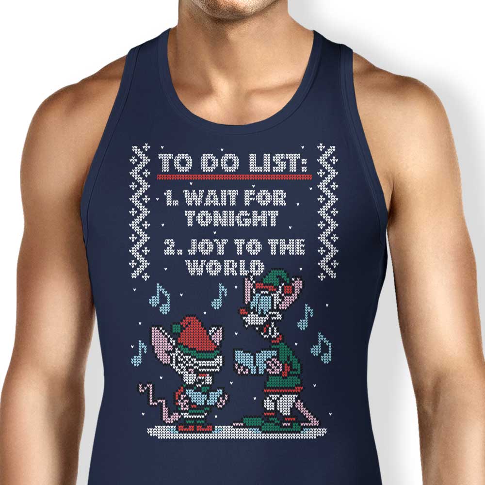 Christmas List Sweater Tank Top - Adult & Kids T-Shirts, Sweatshirts & Hoodies apparel design preview 1