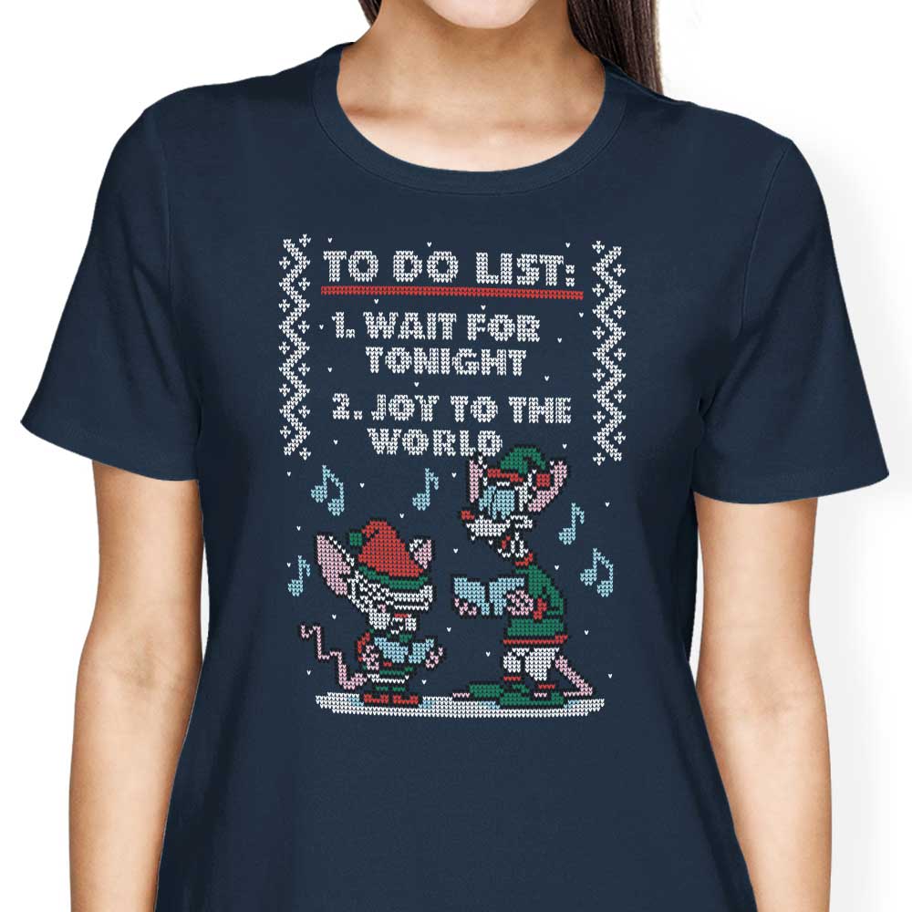 Christmas List Sweater Women's Apparel - Adult & Kids T-Shirts, Sweatshirts & Hoodies apparel design preview 2