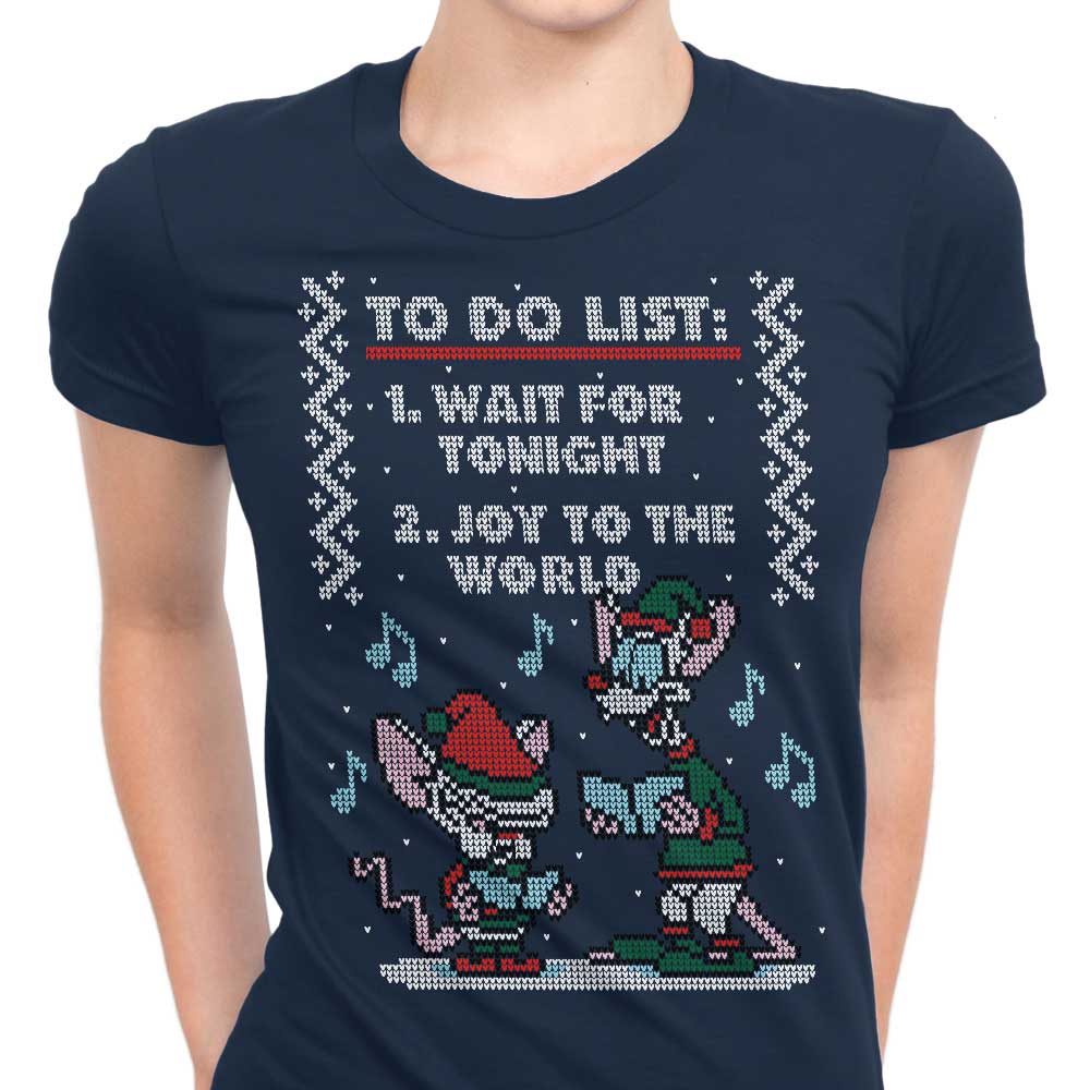 Christmas List Sweater Women's Apparel - Adult & Kids T-Shirts, Sweatshirts & Hoodies apparel design preview 1