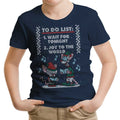 Christmas List Sweater Youth Apparel - Adult & Kids T-Shirts, Sweatshirts & Hoodies apparel design preview 1