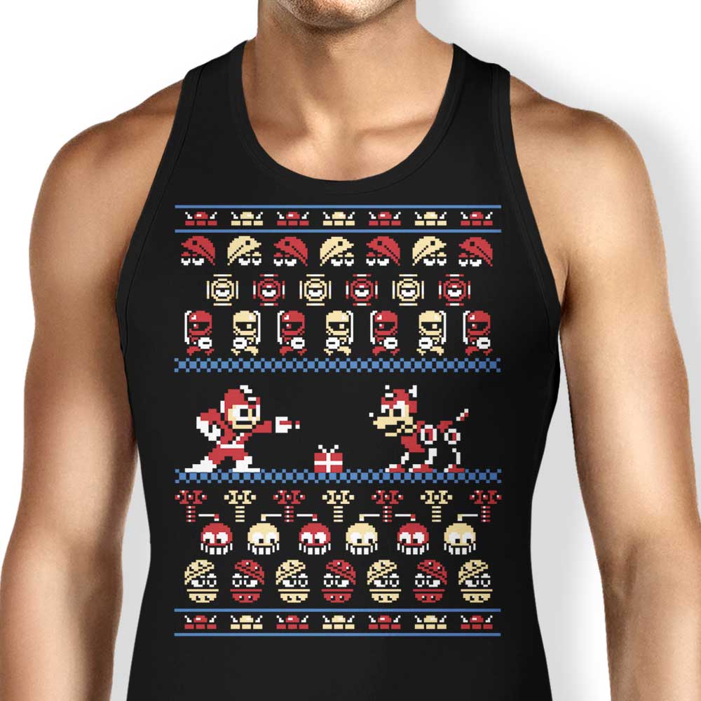 Christmas Man Tank Top - Adult & Kids T-Shirts, Sweatshirts & Hoodies apparel design preview 1
