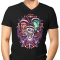 Christmas Mischief Men's V-Neck - Adult & Kids T-Shirts, Sweatshirts & Hoodies apparel design preview 1