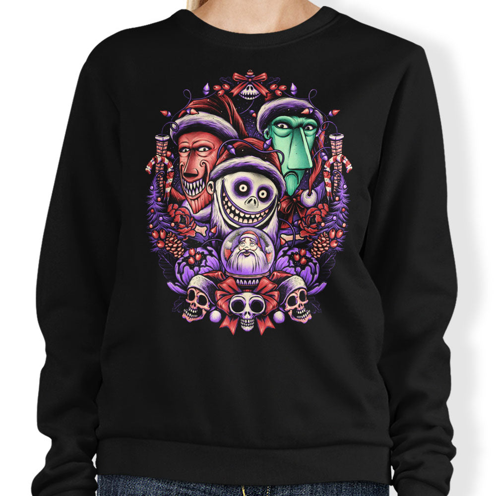 Christmas Mischief - Adult & Kids T-Shirts, Sweatshirts & Hoodies apparel design preview 1