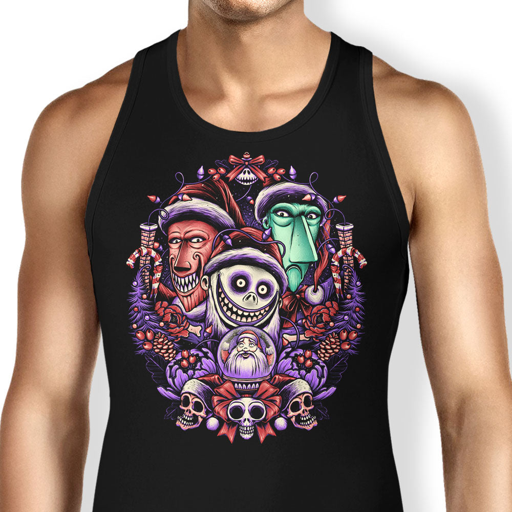 Christmas Mischief Tank Top - Adult & Kids T-Shirts, Sweatshirts & Hoodies apparel design preview 1