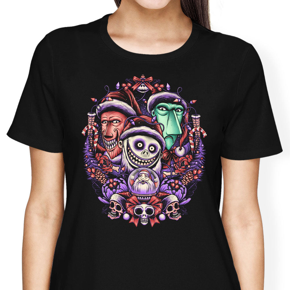 Christmas Mischief Women's Apparel - Adult & Kids T-Shirts, Sweatshirts & Hoodies apparel design preview 2