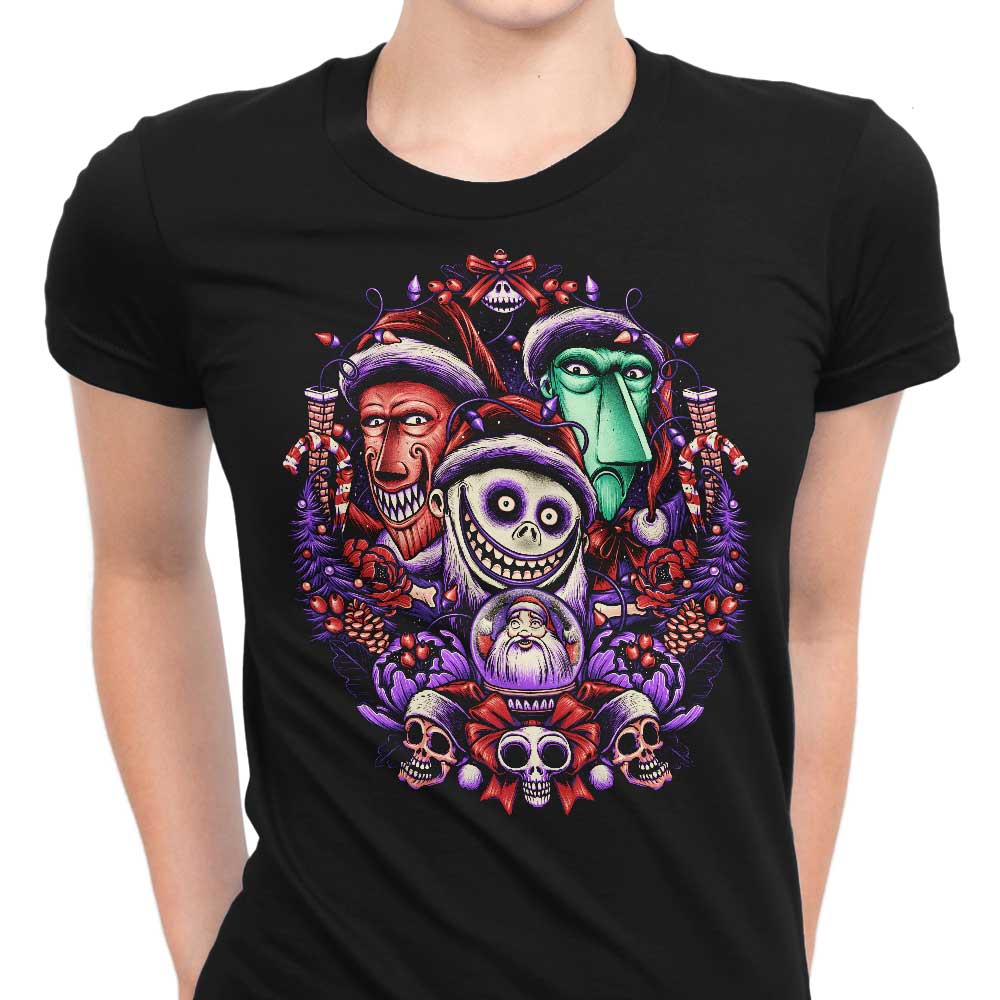 Christmas Mischief Women's Apparel - Adult & Kids T-Shirts, Sweatshirts & Hoodies apparel design preview 1