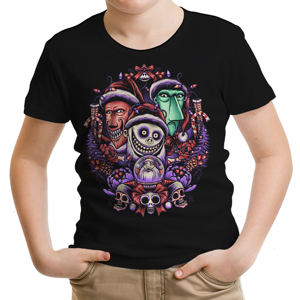 Christmas Mischief Youth Apparel - Adult & Kids T-Shirts, Sweatshirts & Hoodies apparel design preview 2