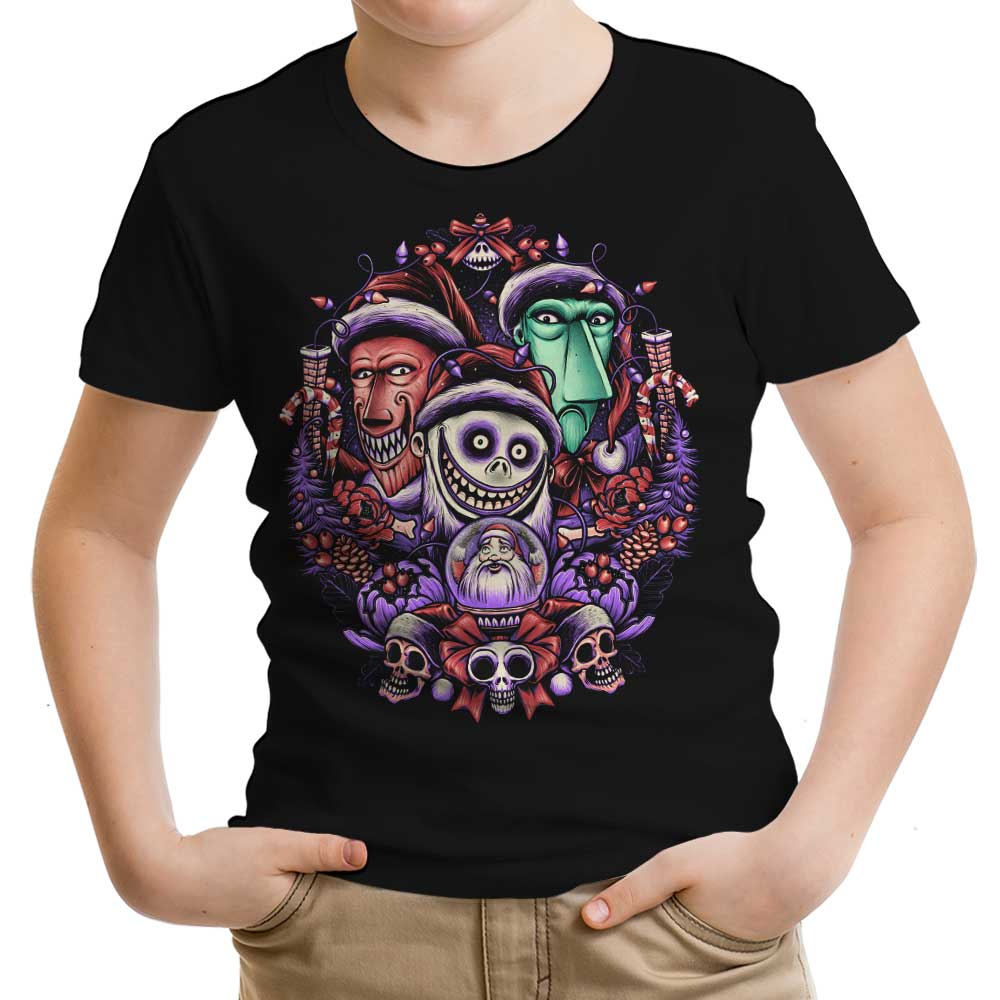 Christmas Mischief Youth Apparel - Adult & Kids T-Shirts, Sweatshirts & Hoodies apparel design preview 1