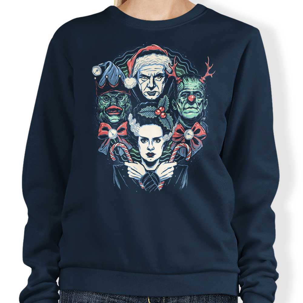 Christmas Monsters - Adult & Kids T-Shirts, Sweatshirts & Hoodies apparel design preview 1