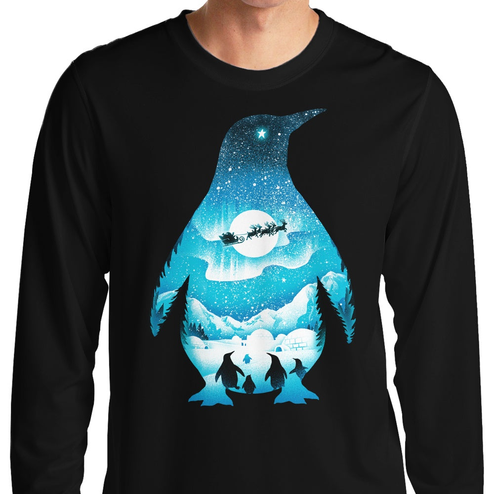 Christmas Penguin - Adult & Kids T-Shirts, Sweatshirts & Hoodies apparel design preview 1