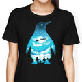 Christmas Penguin Women's Apparel - Adult & Kids T-Shirts, Sweatshirts & Hoodies apparel design preview 1