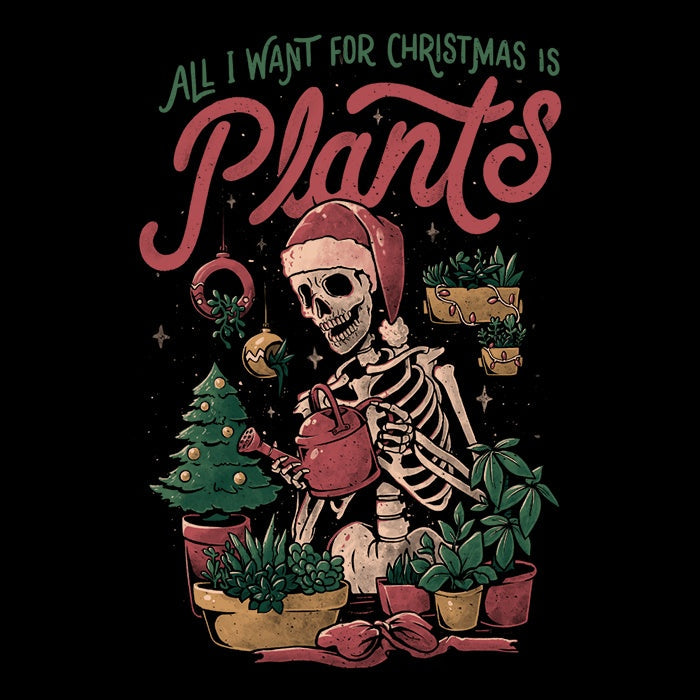 Christmas Plants Men's Apparel - Adult & Kids T-Shirts, Sweatshirts & Hoodies apparel design preview 2