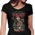 Christmas Plants Women's V-Neck - Adult & Kids T-Shirts, Sweatshirts & Hoodies apparel design preview 1