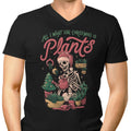 Christmas Plants Men's V-Neck - Adult & Kids T-Shirts, Sweatshirts & Hoodies apparel design preview 1