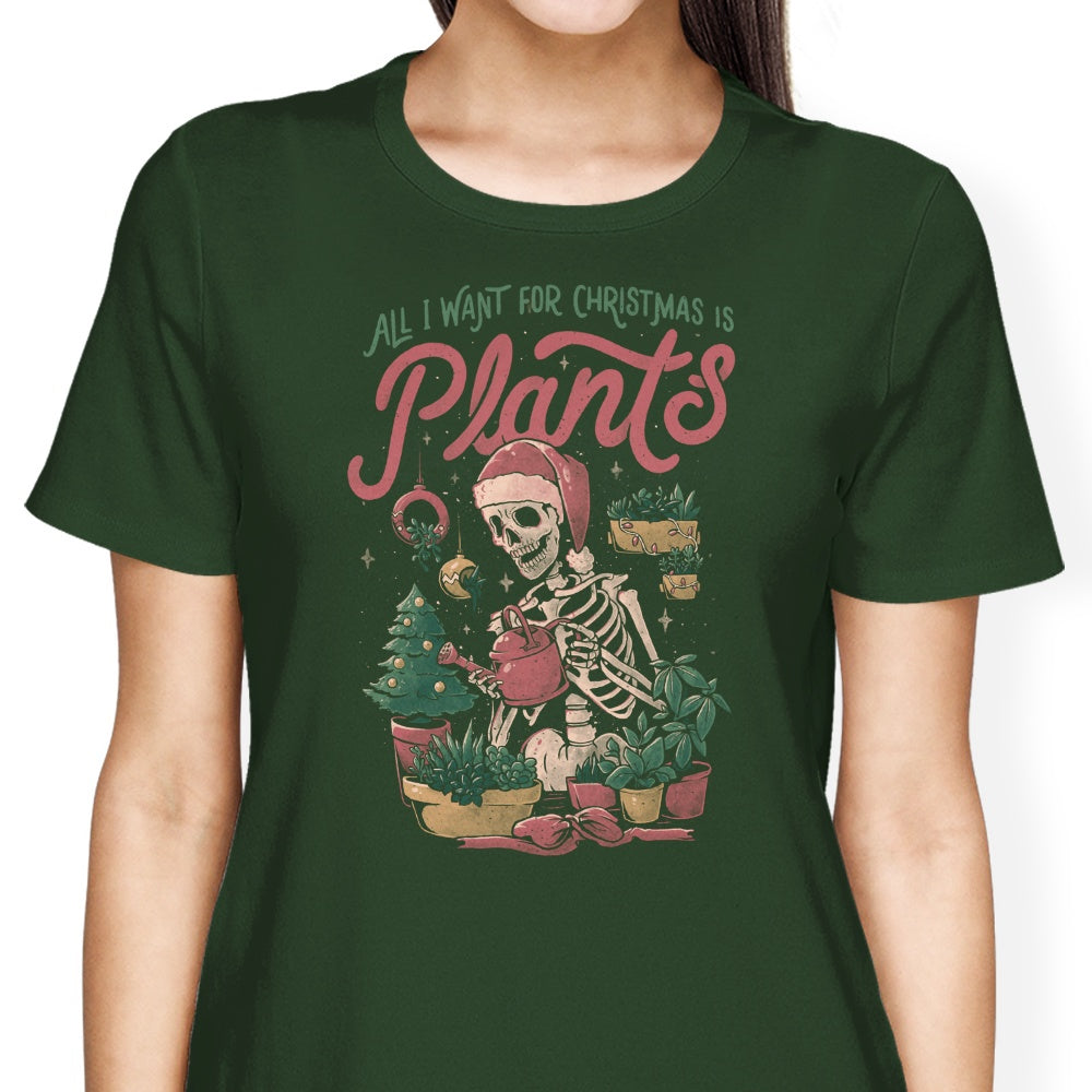 Christmas Plants Women's Apparel - Adult & Kids T-Shirts, Sweatshirts & Hoodies apparel design preview 2