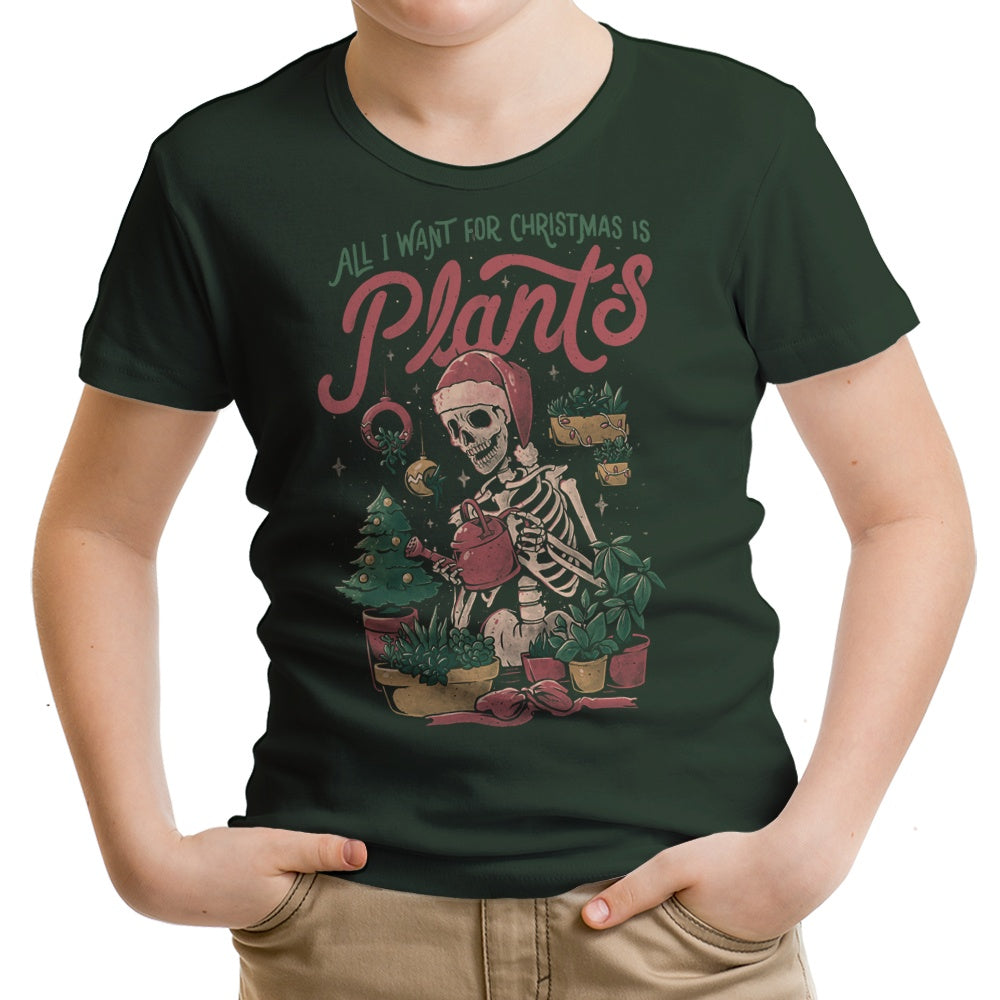 Christmas Plants Youth Apparel - Adult & Kids T-Shirts, Sweatshirts & Hoodies apparel design preview 2