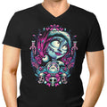Christmas Ragdoll Men's V-Neck - Adult & Kids T-Shirts, Sweatshirts & Hoodies apparel design preview 1