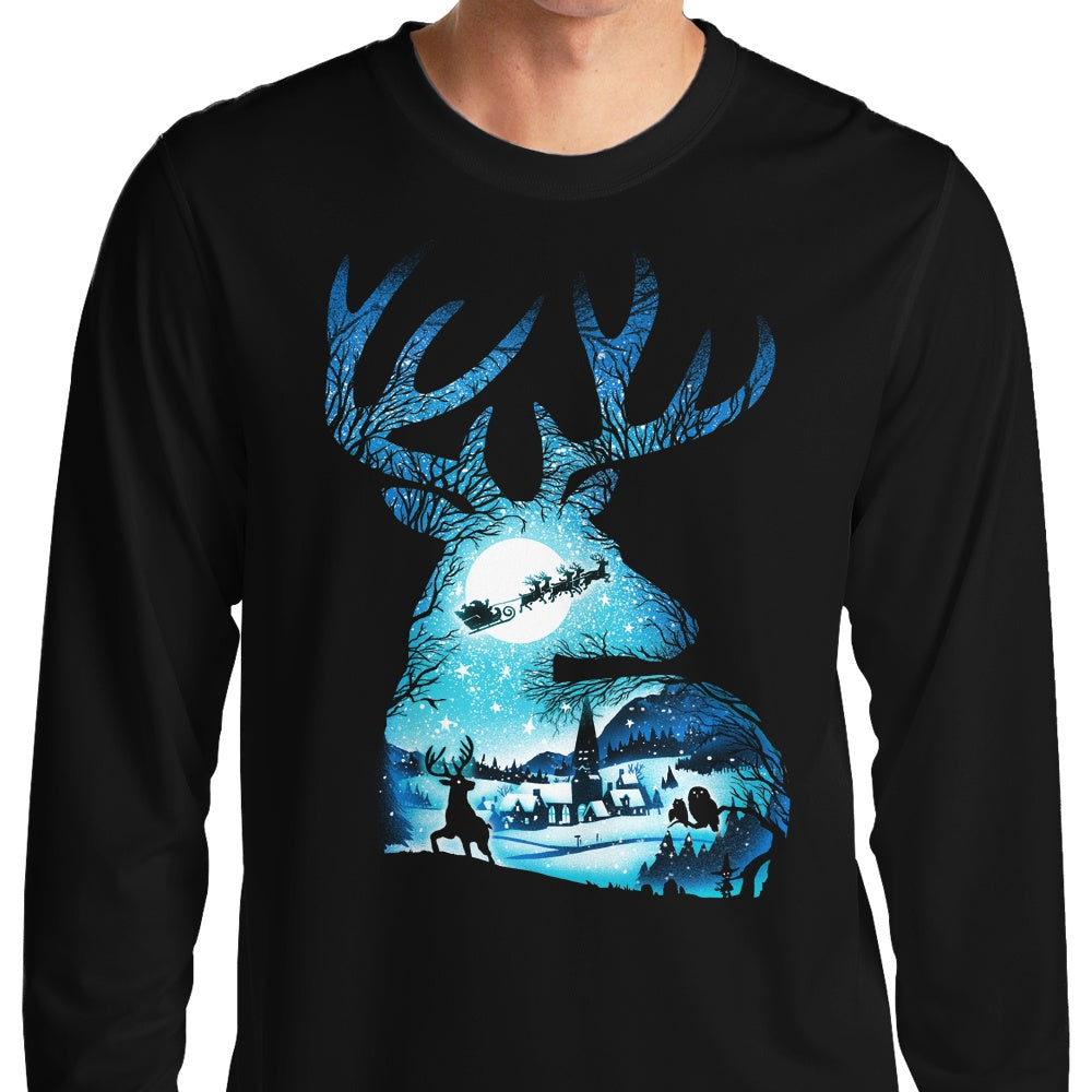 Christmas Reindeer - Adult & Kids T-Shirts, Sweatshirts & Hoodies apparel design preview 1