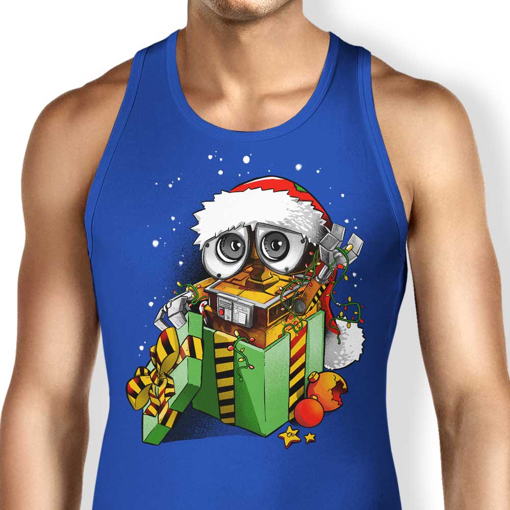 Christmas Robot Tank Top - Adult & Kids T-Shirts, Sweatshirts & Hoodies apparel design preview 1