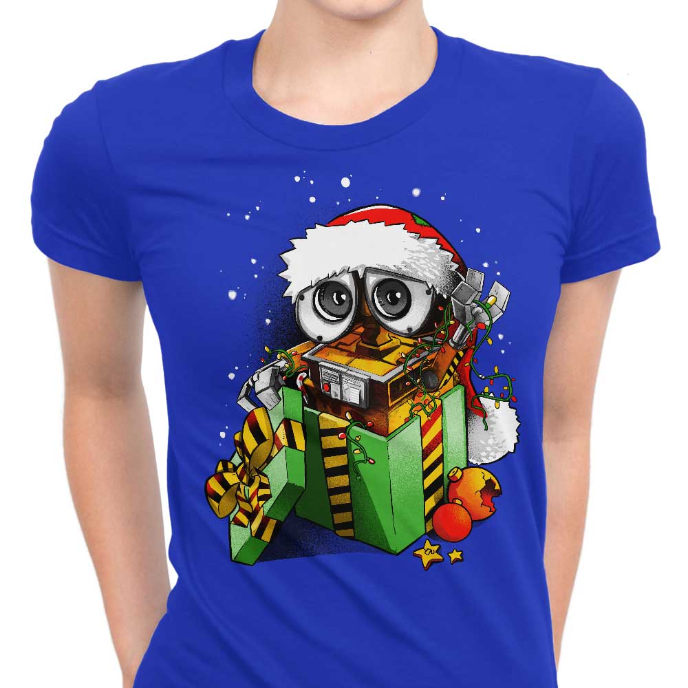 Christmas Robot Women's Apparel - Adult & Kids T-Shirts, Sweatshirts & Hoodies apparel design preview 1