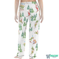 Christmas Skiing Holiday Satin Pajama Set For Women product image 2