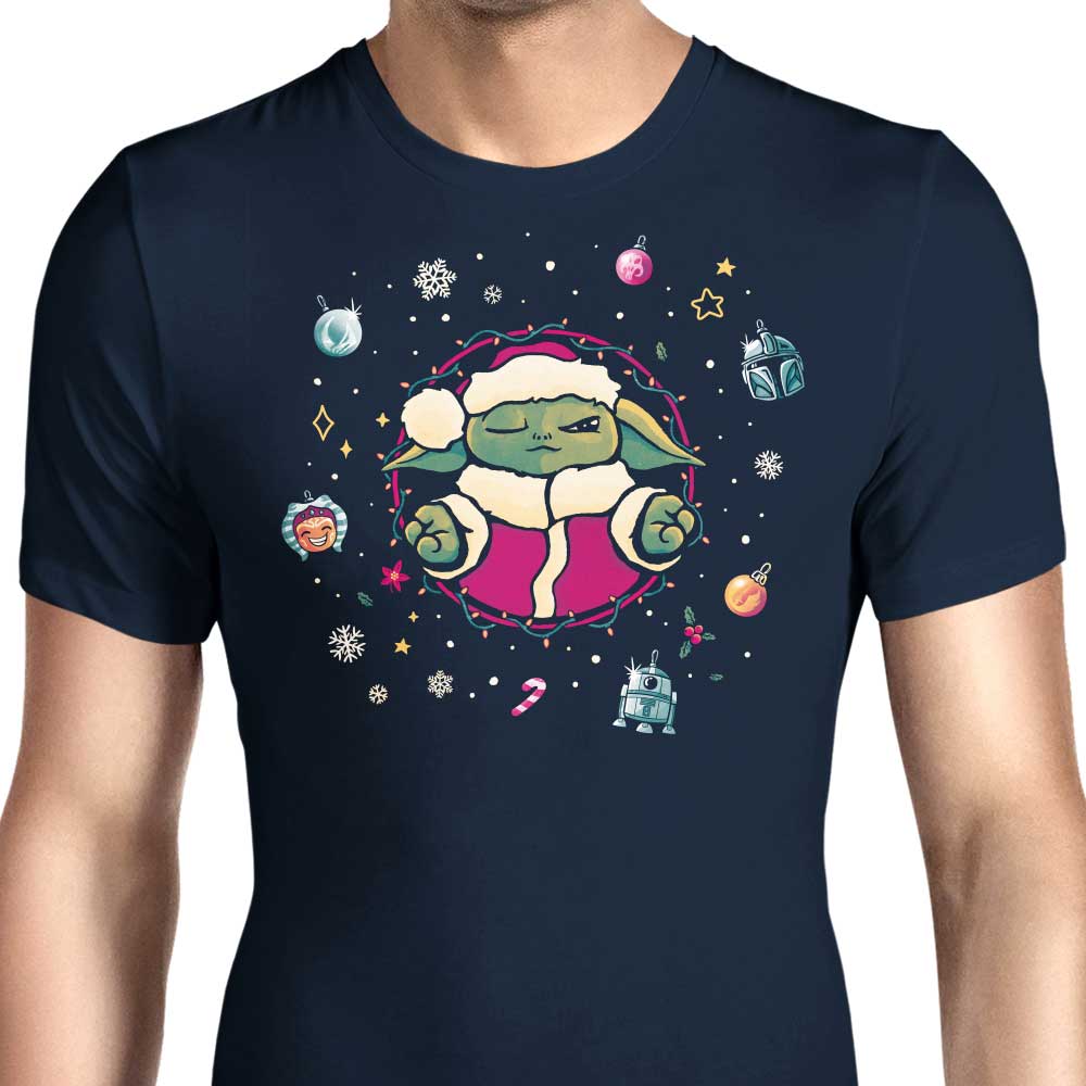 Christmas Tree Meditation Men's Apparel - Adult & Kids T-Shirts, Sweatshirts & Hoodies apparel design preview 1