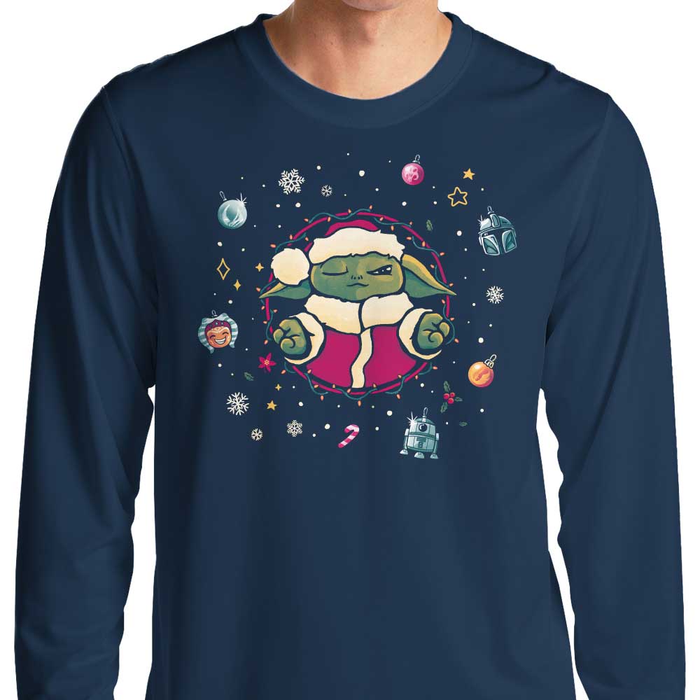 Christmas Tree Meditation - Adult & Kids T-Shirts, Sweatshirts & Hoodies apparel design preview 1