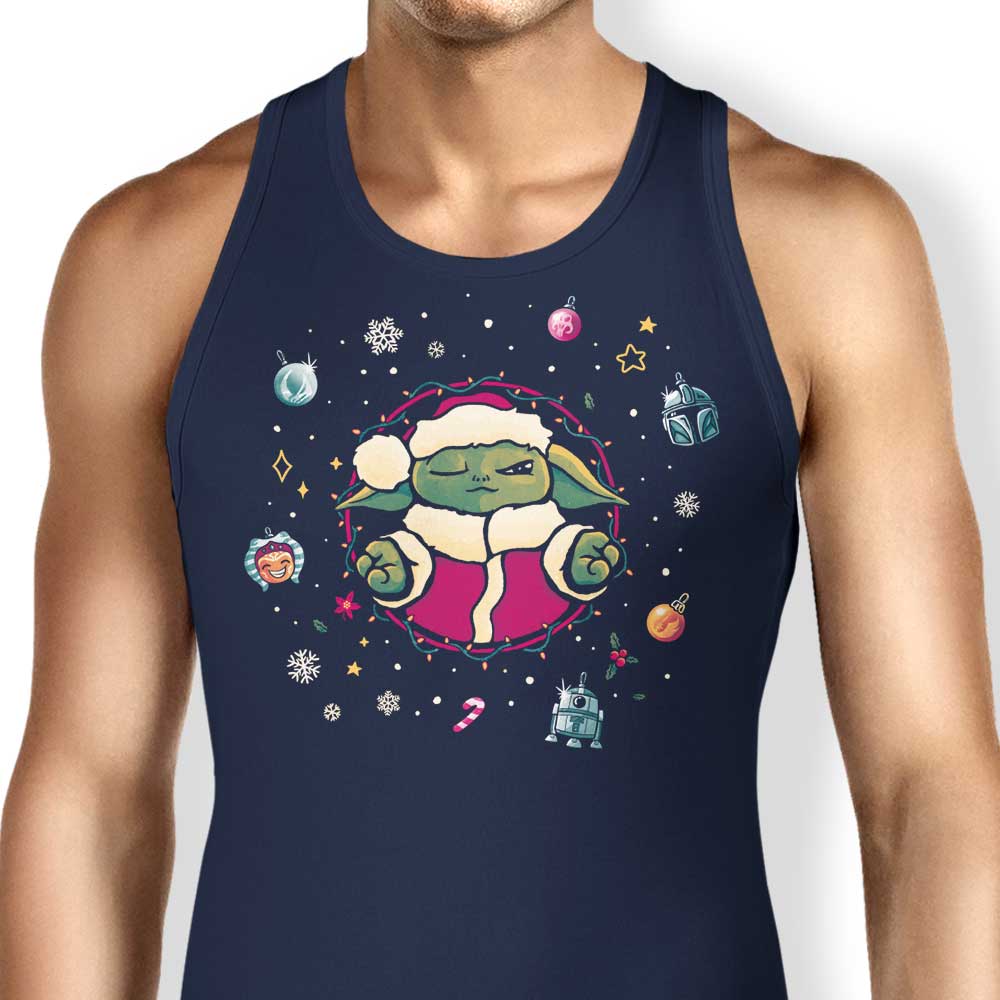 Christmas Tree Meditation Tank Top - Adult & Kids T-Shirts, Sweatshirts & Hoodies apparel design preview 1