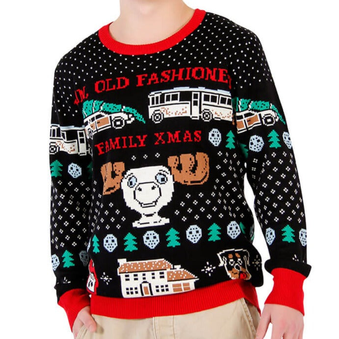 Christmas Vacation Fun Old Fashioned Family Sweater product image