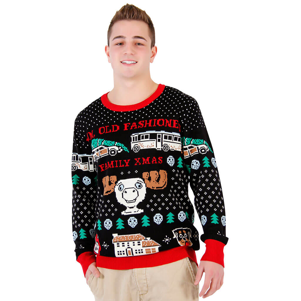 Christmas Vacation Fun Old Fashioned Family Sweater product image 3