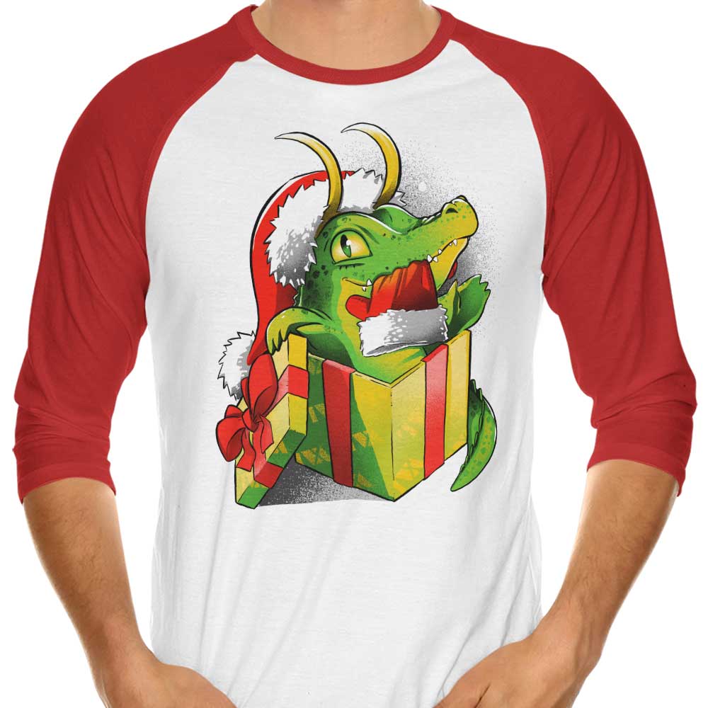Christmas Variant 3/4 Sleeve Raglan - Adult & Kids T-Shirts, Sweatshirts & Hoodies apparel design preview 1