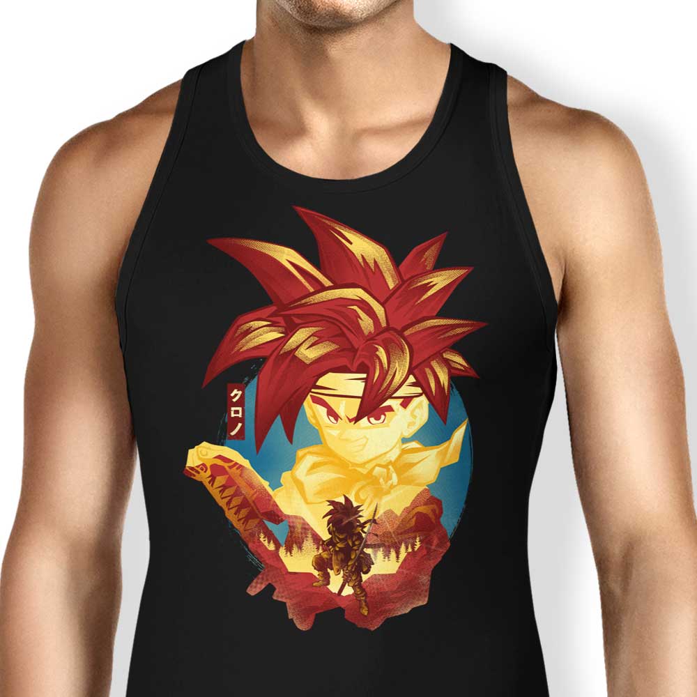 Chrono Attack Tank Top - Adult & Kids T-Shirts, Sweatshirts & Hoodies apparel design preview 1