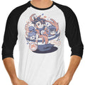 Chrono Bowl 3/4 Sleeve Raglan - Adult & Kids T-Shirts, Sweatshirts & Hoodies apparel design preview 1