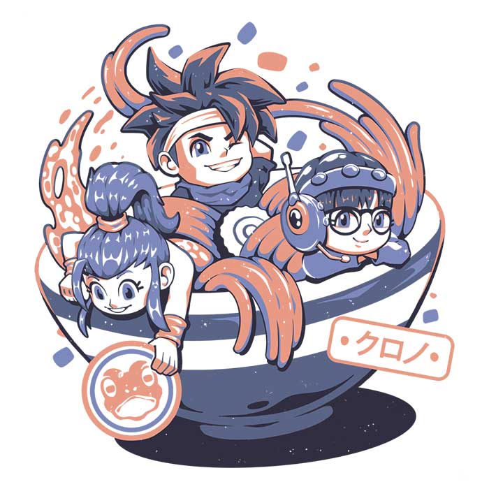 Chrono Bowl Men's Apparel - Adult & Kids T-Shirts, Sweatshirts & Hoodies apparel design preview 2