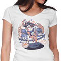 Chrono Bowl Women's V-Neck - Adult & Kids T-Shirts, Sweatshirts & Hoodies apparel design preview 1