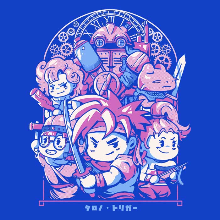 Chrono Squad - Adult & Kids T-Shirts, Sweatshirts & Hoodies apparel design preview 2
