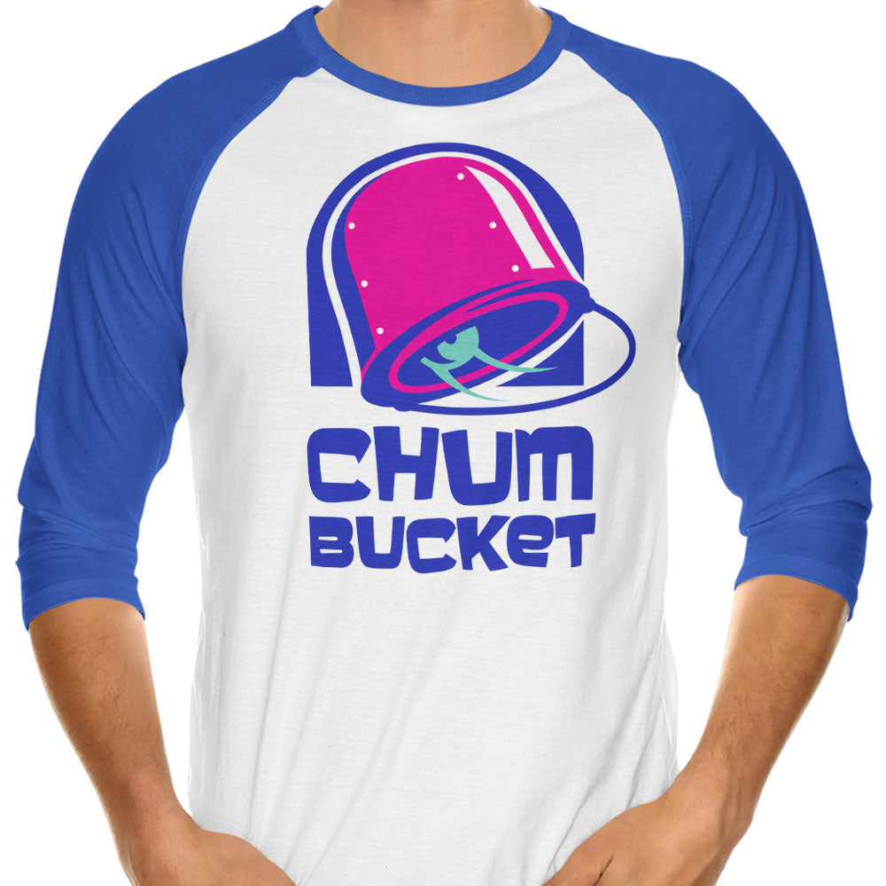 Chum Bell 3/4 Sleeve Raglan - Adult & Kids T-Shirts, Sweatshirts & Hoodies apparel design preview 1