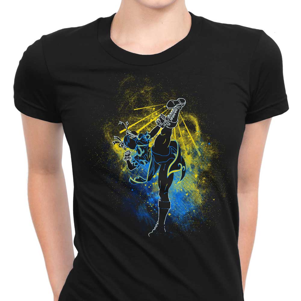 Chun Li Art Women's Apparel - Adult & Kids T-Shirts, Sweatshirts & Hoodies apparel design preview 1