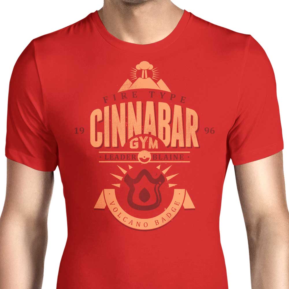 Cinnabar Island Gym Men's Apparel - Adult & Kids T-Shirts, Sweatshirts & Hoodies apparel design preview 1