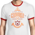 Cinnabar Island Gym Ringer - Adult & Kids T-Shirts, Sweatshirts & Hoodies apparel design preview 1