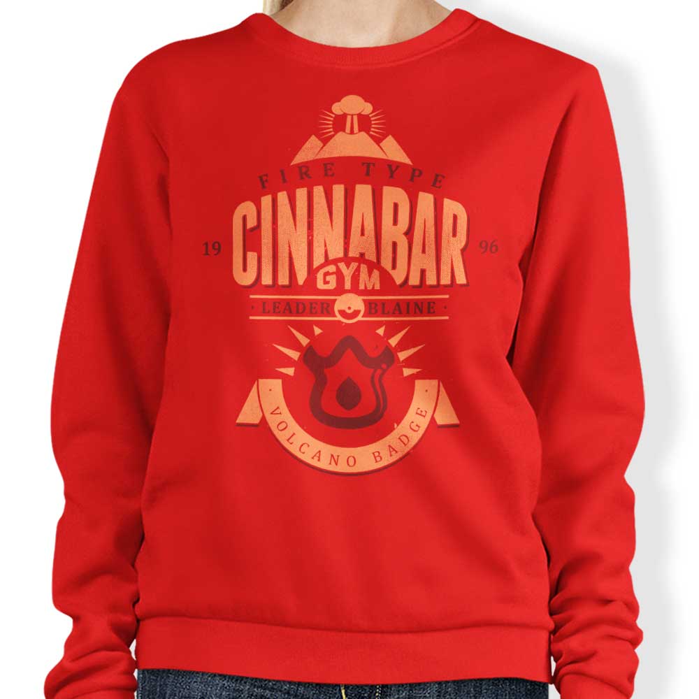 Cinnabar Island Gym - Adult & Kids T-Shirts, Sweatshirts & Hoodies apparel design preview 1