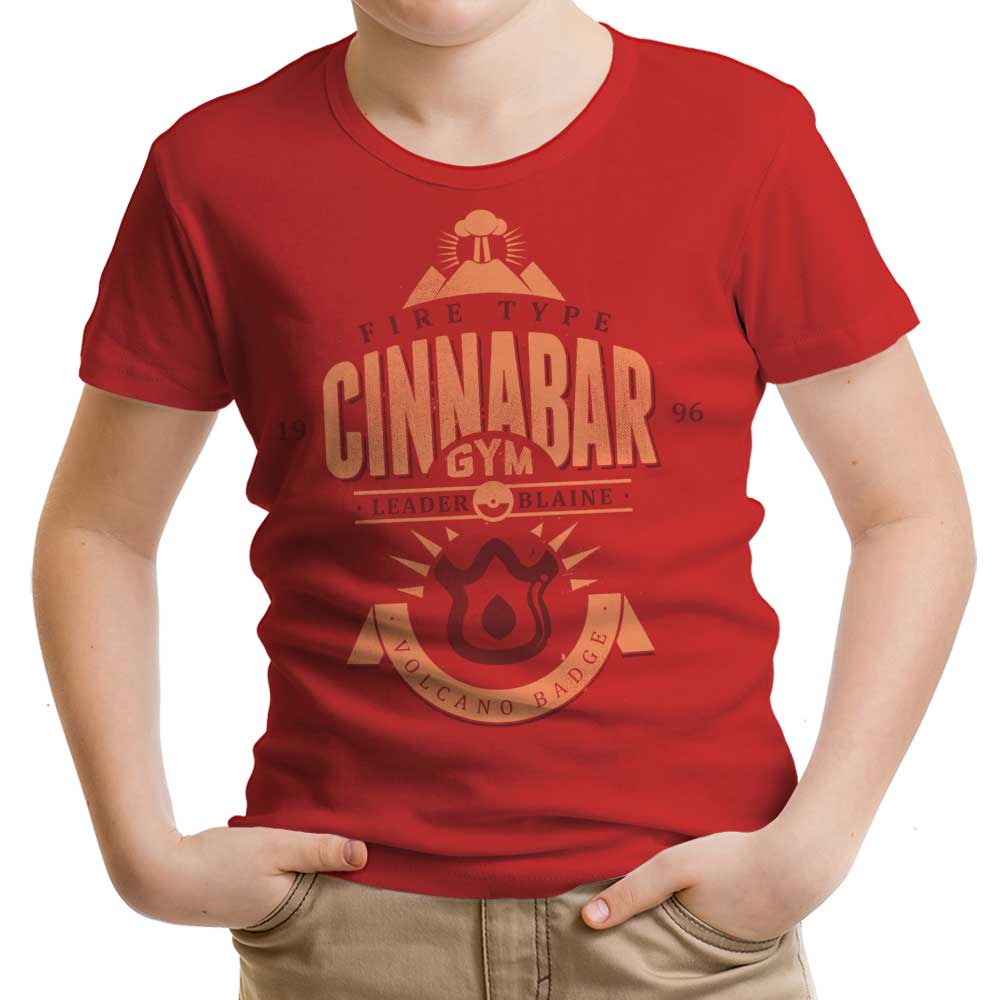 Cinnabar Island Gym Youth Apparel - Adult & Kids T-Shirts, Sweatshirts & Hoodies apparel design preview 1