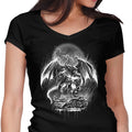 City Protector Women's V-Neck - Adult & Kids T-Shirts, Sweatshirts & Hoodies apparel design preview 1
