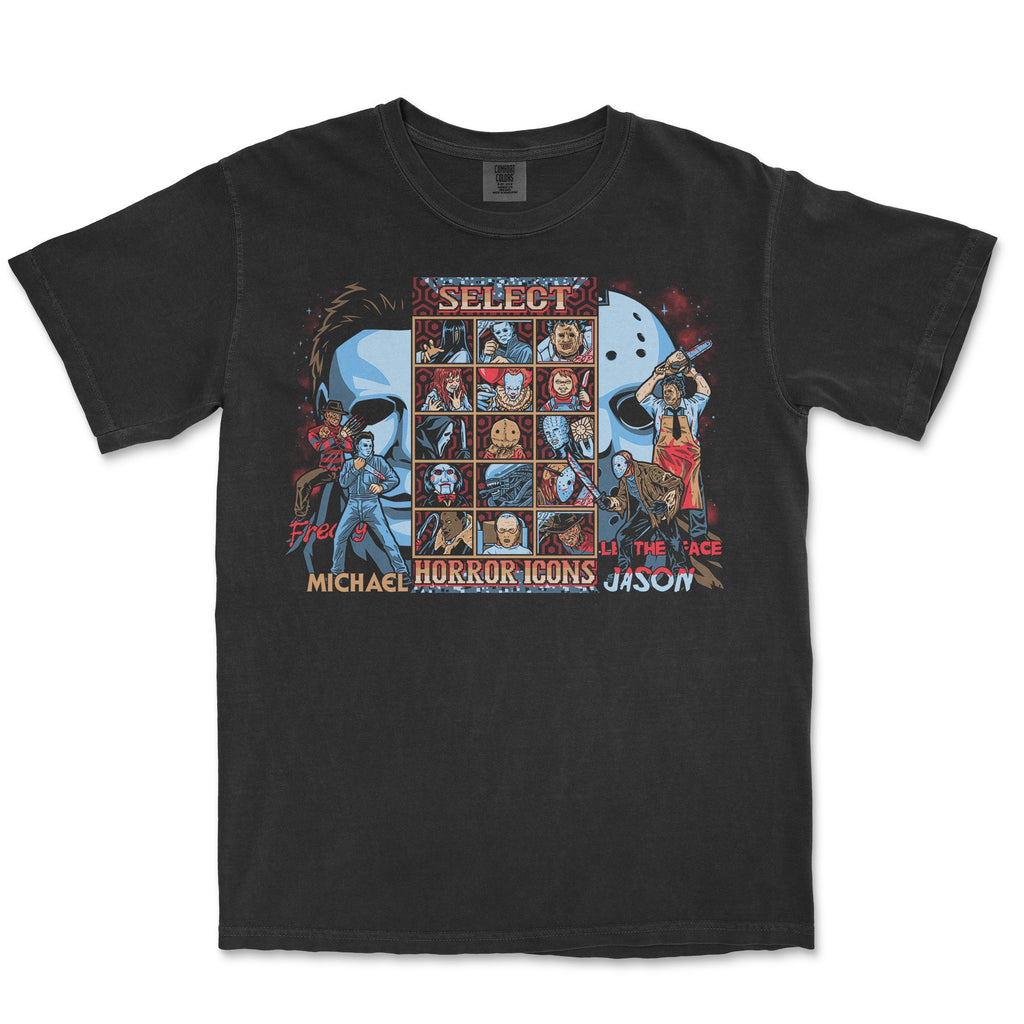 Clash of Horror Comfort Colors - Adult & Kids T-Shirts, Sweatshirts & Hoodies apparel design preview 1