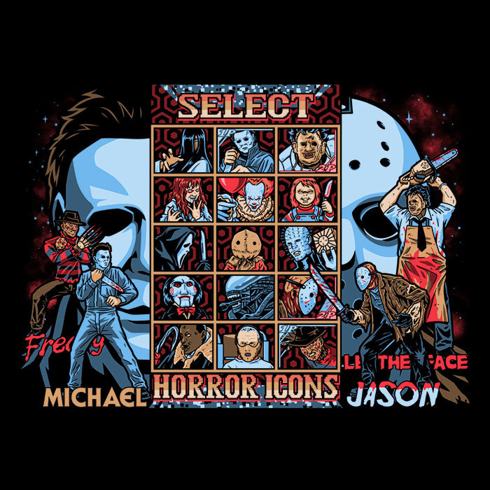 Clash of Horror Men's V-Neck - Adult & Kids T-Shirts, Sweatshirts & Hoodies apparel design preview 2