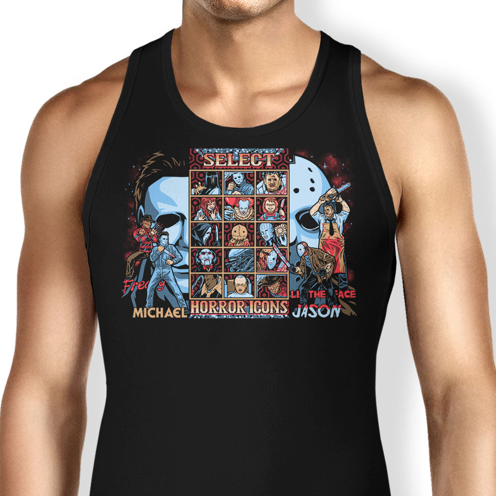 Clash of Horror Tank Top - Adult & Kids T-Shirts, Sweatshirts & Hoodies apparel design preview 1