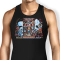 Clash of Horror Tank Top - Adult & Kids T-Shirts, Sweatshirts & Hoodies apparel design preview 1