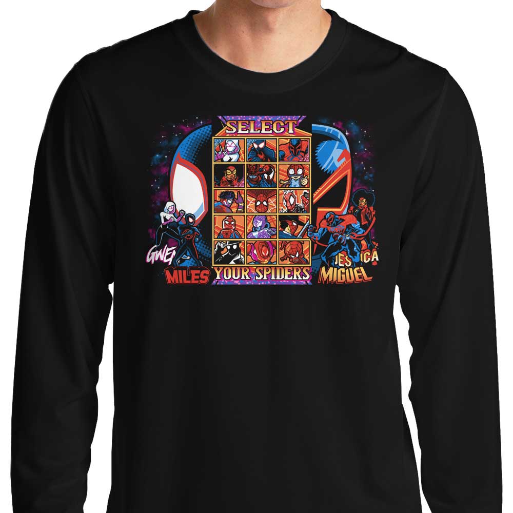 Clash of Spiders - Adult & Kids T-Shirts, Sweatshirts & Hoodies apparel design preview 1