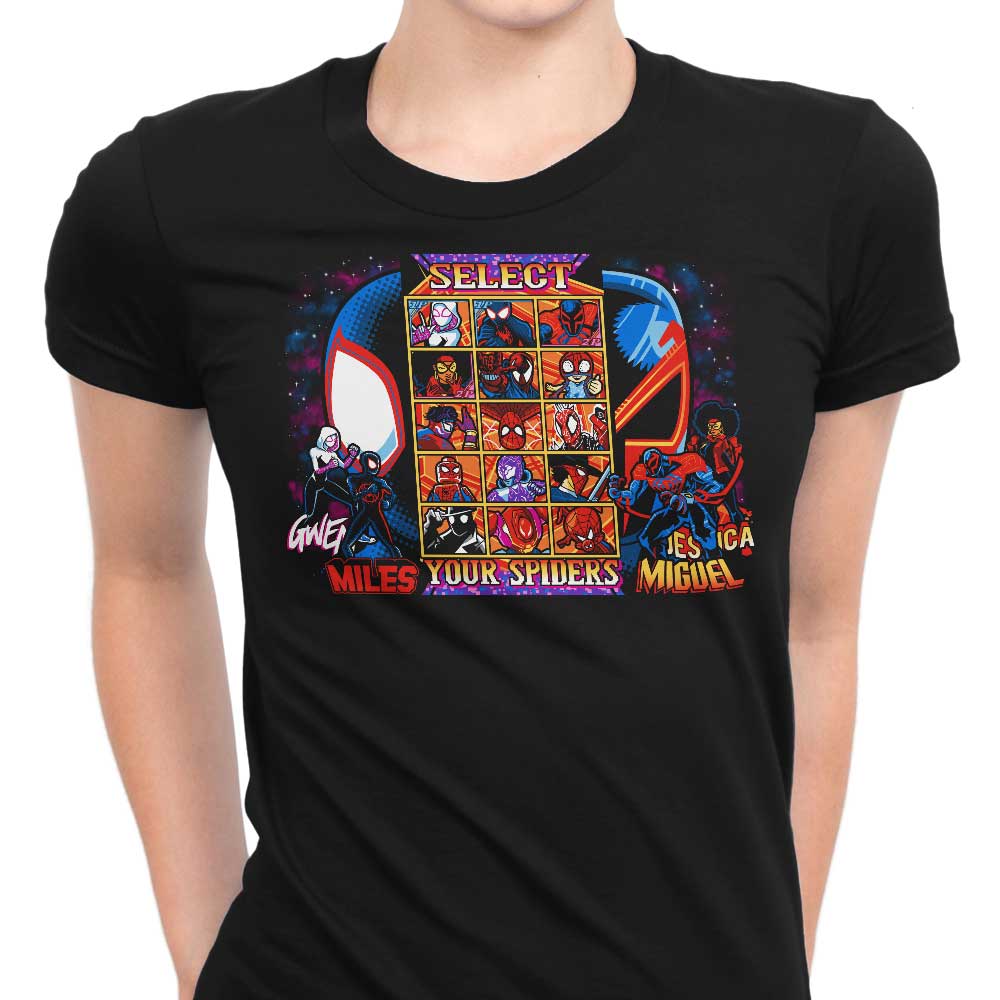 Clash of Spiders Women's Apparel - Adult & Kids T-Shirts, Sweatshirts & Hoodies apparel design preview 1